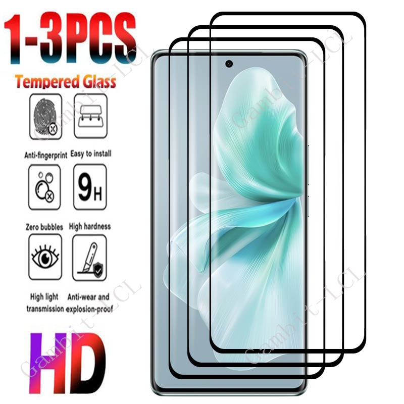 Vivo V40 - 1-3PCS 3D Curved Full Tempered Glass